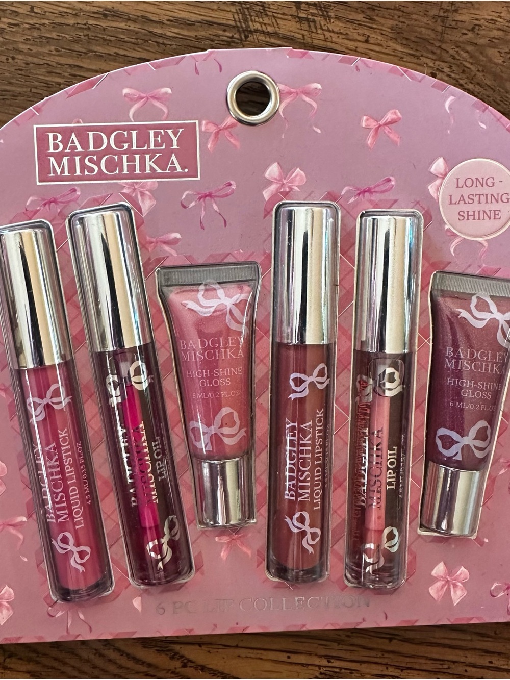 Badgley Mischka Pink Lip Set — Glosses & Liquid Lipsticks